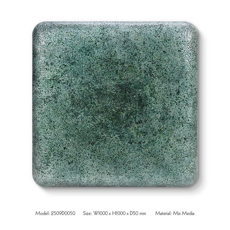 TY ART SPACE Handmade Wood Carving Wall Art Panel with Resin Covered Cracking Effect Home Decor for High-end Hotel Villa Interior Design Custom Support