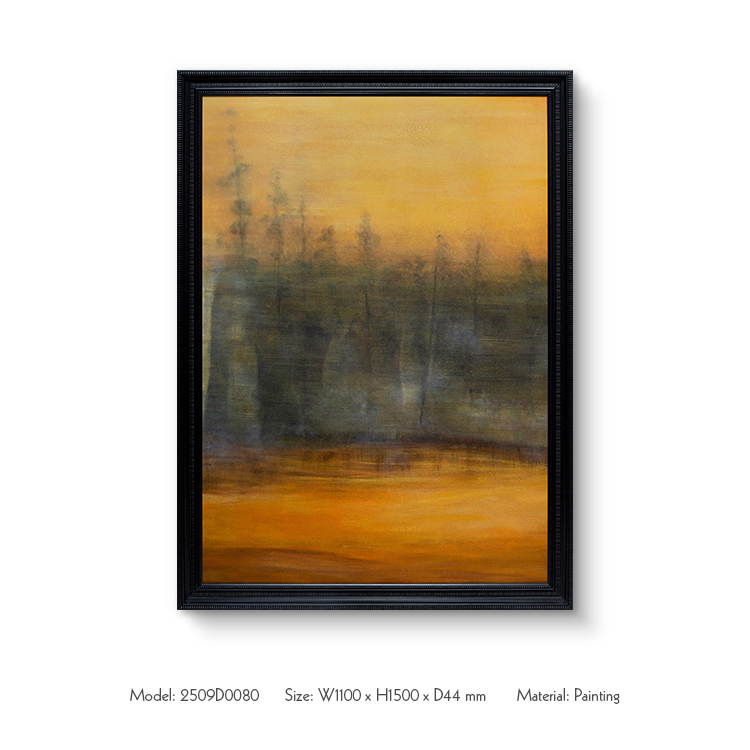 TY ART SPACETextured Handmade Landscape Painting Wall Art Panel Home Decor for High-end Hotel Villa Interior Design Custom Support