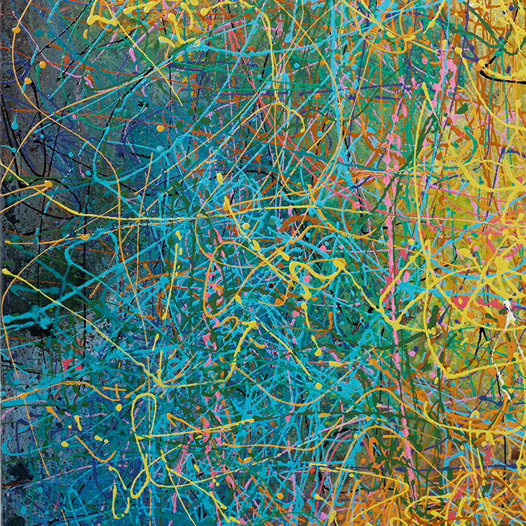 TY ART SPACETextured Colorful Handmade Painting Wall Art Panel Home Decor for High-end Hotel Villa Interior Design Custom Support