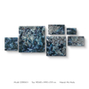 Manufacturer 3D Luxury Home Decor Custom support Wall Art Decorative Accent with Resin Finish for Interior Design