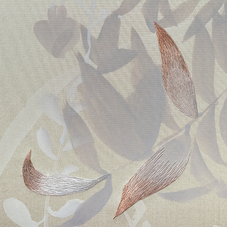 TY Luxury Embroidered Wall Art Handmade Painting Custom Support Home Decor for High-end Interior Design