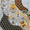 TY Luxury Embroidered Wall Art 3D Painting Custom Support Home Decor for High-end Interior Design