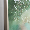 TY 3D Handmade Painting with Resin and Crystals Wall Art Panel Custom Support High Quality Paintings for High-end Interior Design