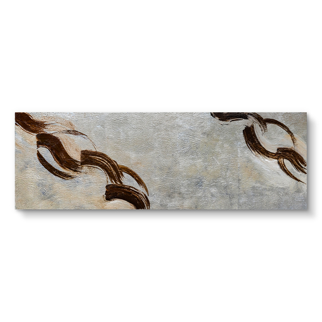  TY ART Textured Handmade Painting Wall Art Panel Home Decor with Mother-of- Pearl for Interior Design Custom Support