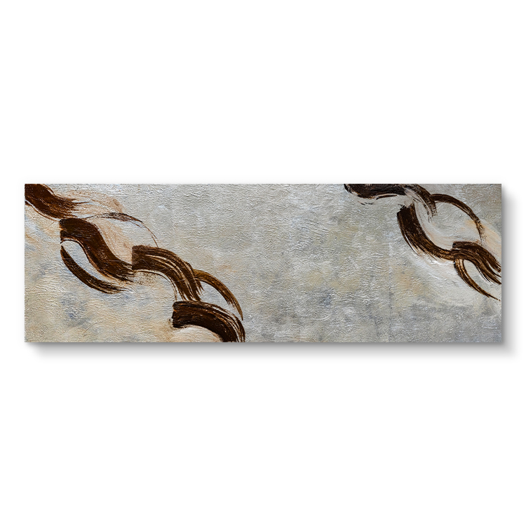  TY ART Textured Handmade Painting Wall Art Panel Home Decor with Mother-of- Pearl for Interior Design Custom Support