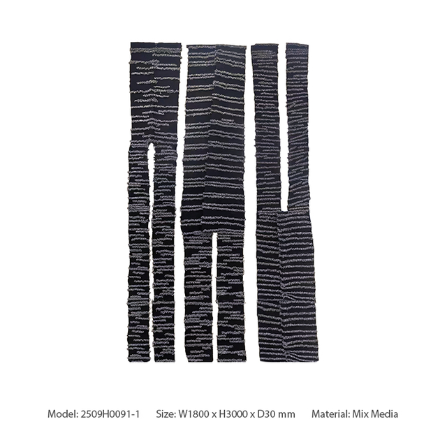  TY ART SPACE Handmade Rope Weaving Coloring Wall Art Panel Home Decor for High-end Hotel Villa Interior Design Custom Support