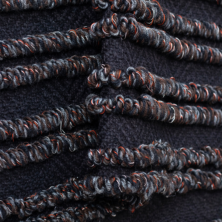  TY ART SPACE Handmade Rope Weaving Coloring Wall Art Panel Home Decor for High-end Hotel Villa Interior Design Custom Support