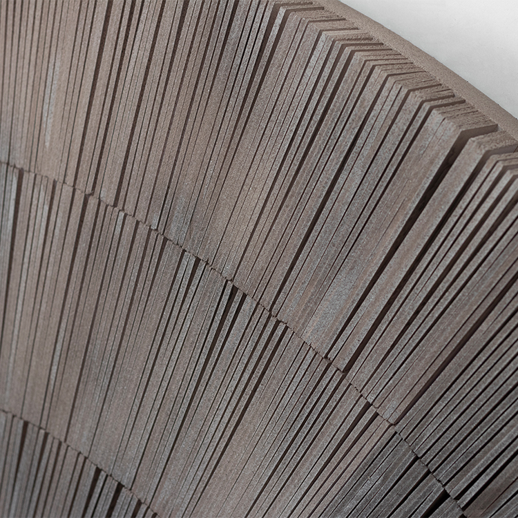  TY ART SPACE Hand-painted Wood Cutting Wall Art Panel Home Decor for High-end Hotel Villa Interior Design Custom Support