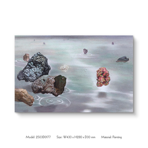 TY Manufacturer Wall Art Handmade Painting Home Decor for High-end Intetior Deisign Projects Custom Support with Low MOQ