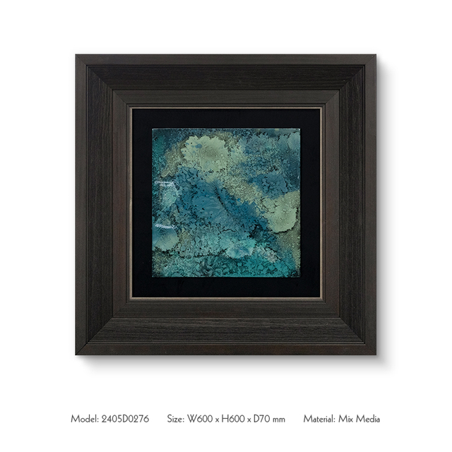 TY High-end Wooden Framed Wall Art Luxury Hanging Painting Custom Support Home Decoration for Home Hotel Villa Projects