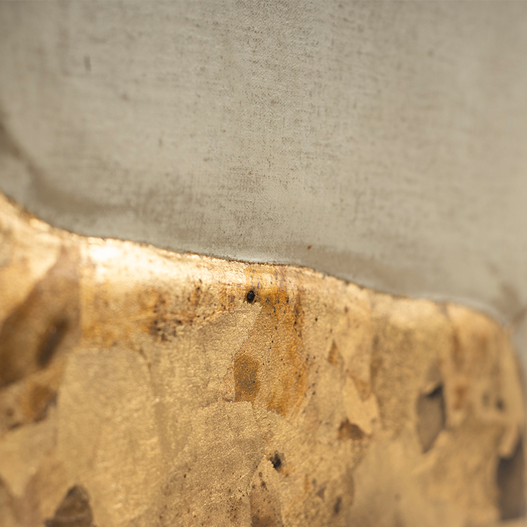  TY ART SPACE Hand-painted Wood Carving Wall Art Painting Cracking Textured Home Decor for High-end Hotel Villa Interior Design Custom Support