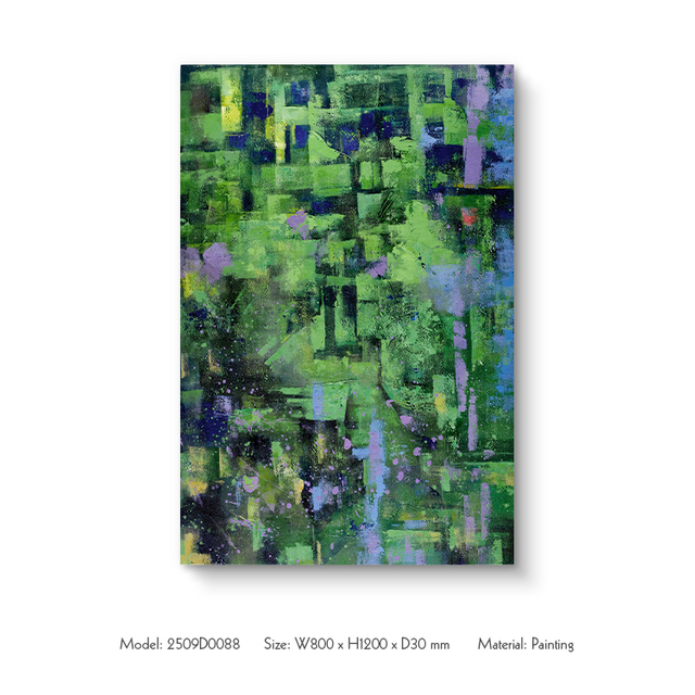  TY ART SPACE Abstract Textured Hand-painted Painting on Canvas Wall Art Panel Home Decor for High-end Hotel Villa Interior Design Custom Support