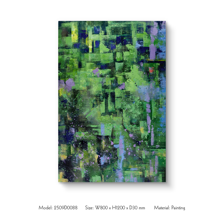  TY ART SPACE Abstract Textured Hand-painted Painting on Canvas Wall Art Panel Home Decor for High-end Hotel Villa Interior Design Custom Support