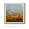 Hotel Hand Painted Custom Abstract Wall Arts Painting with Frame
