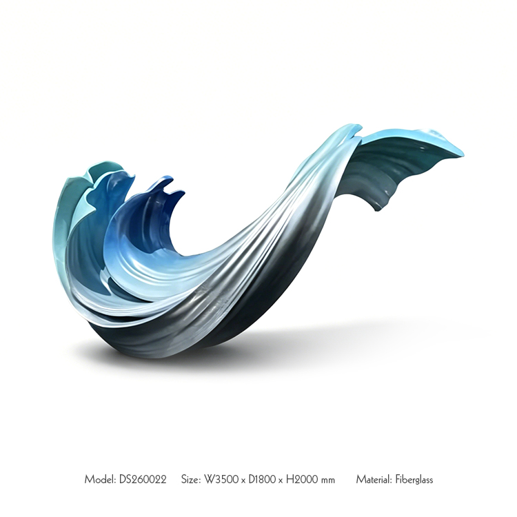  TY ART SPACE Customized Large Decorative Sculpture for High-end Projects