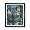 TY ART SPACE 3D Textured Hand-painted Wall Art Panel with Leather Base Home Decor Custom Support 