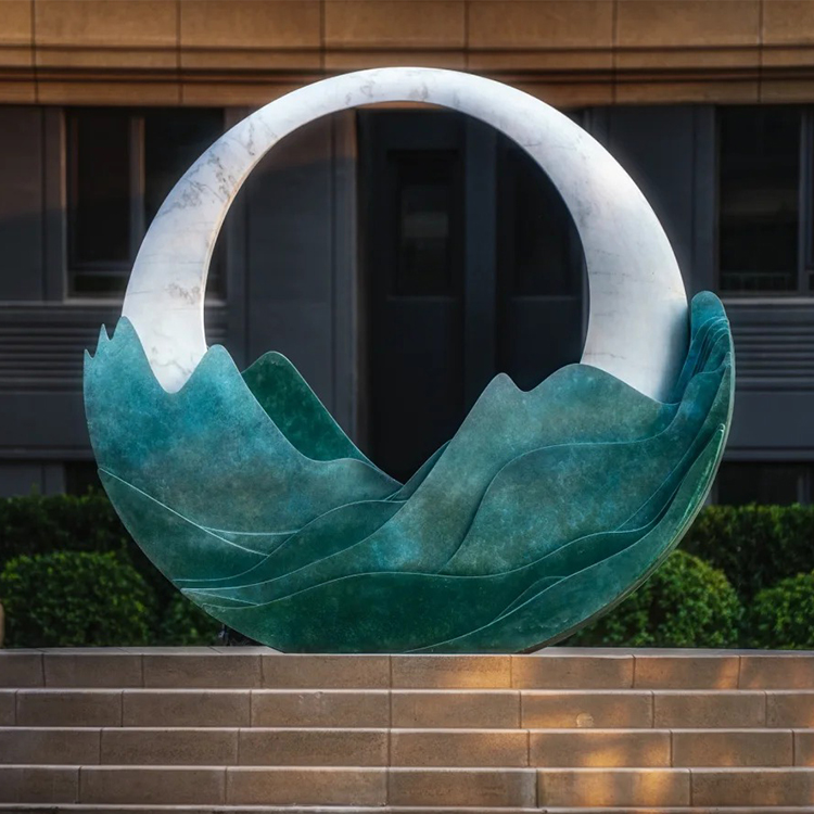 TY ART SPACE Custom Support 3D Sculpture Home Decor Outside Installation