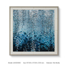 Hotel Hand Painted Custom Abstract Wall Arts Painting with Frame