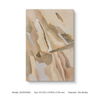 Thick Texture 3D Handmade Hotel Public Area Docoration Boho Style Wall Painting