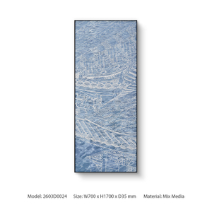 TY ART SPACE Hand-painted Thick Textured Luxury Wall Art Home Decor for Interior Design