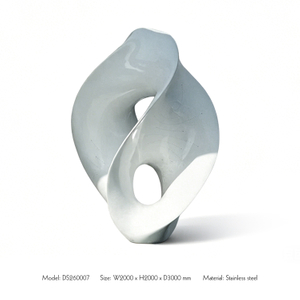  TY ART SPACE Customized Irregular Stainless Steel Sculpture Home Decor for High-end Projects