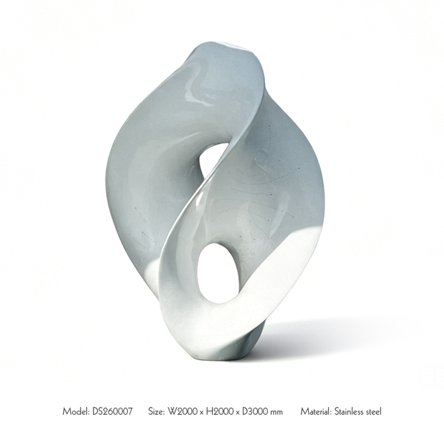  TY ART SPACE Customized Irregular Stainless Steel Sculpture Home Decor for High-end Projects