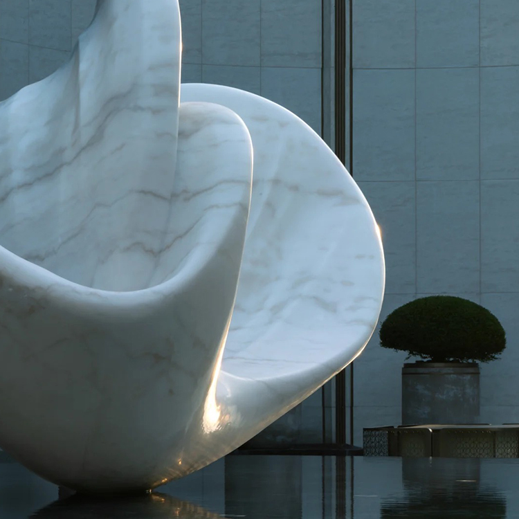 Commercial Spaces Outdoor Garden Abstract Stainless Steel Sculpture