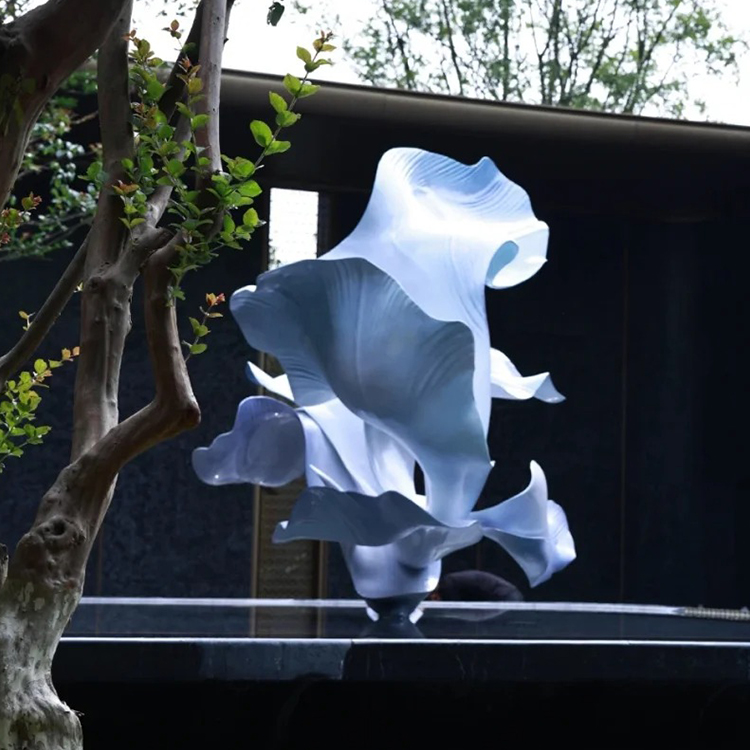  TY ART SPACE Luxury 3D Fiber Glass Sculpture Custom Support for High-end Projects
