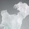 Custom Luxury Abstract Green Resin Sculpture Modern Taihu Stone Glass Statue Art Craft for Hotel Villa Projects