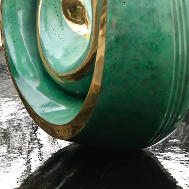  TY ART SPACE Customized Irregular Shaped Sculpture Home Decor Interior/Outside Installation