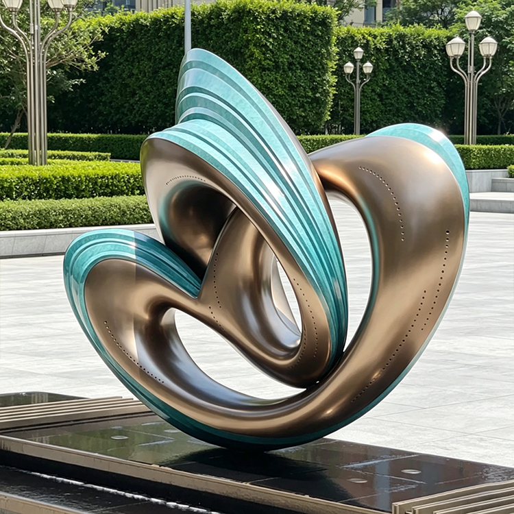  TY ART SPACE Customized Irregular Fiber Glass Sculpture Home Decor for High-end Projects
