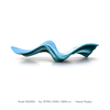  TY ART SPACE Customized Wave Large 3D Sculpture for High-end Projects