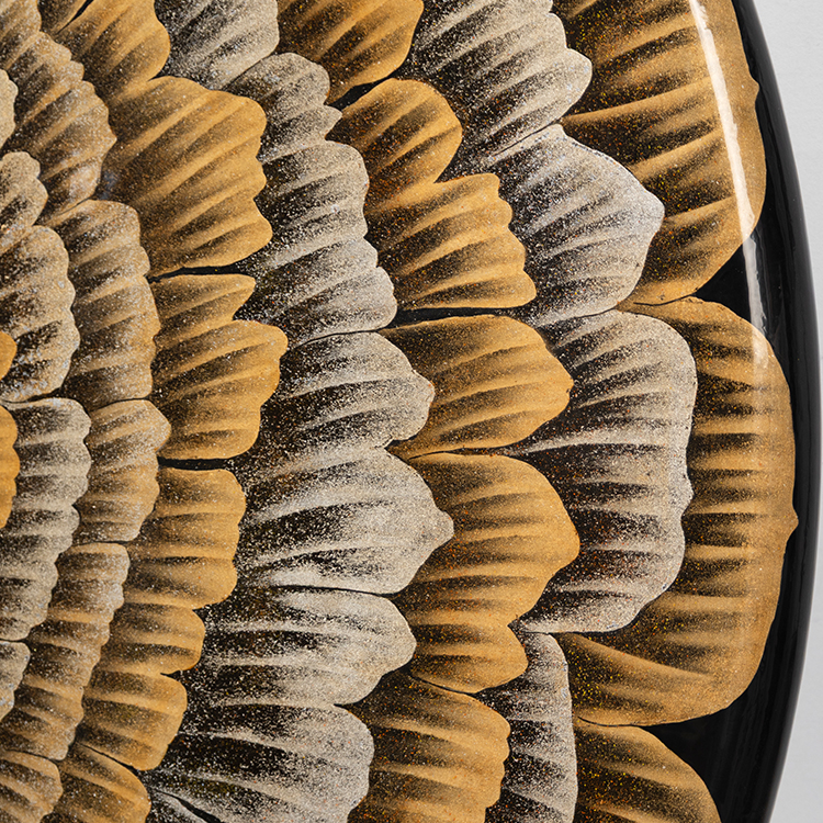 Abstract 3D Lacquer Painting Wall Art Hanging Home Decorative Accent Custom Support for High-end Interior Design