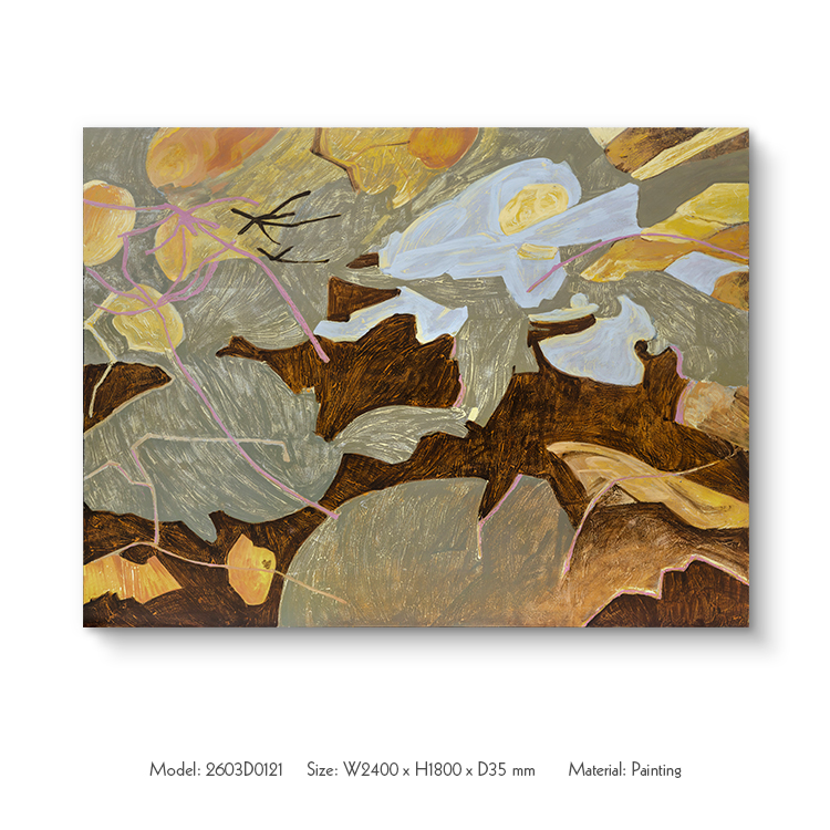 TY ART SPACE Handmade Textured Wall Art Panel Customized for High-end Projects