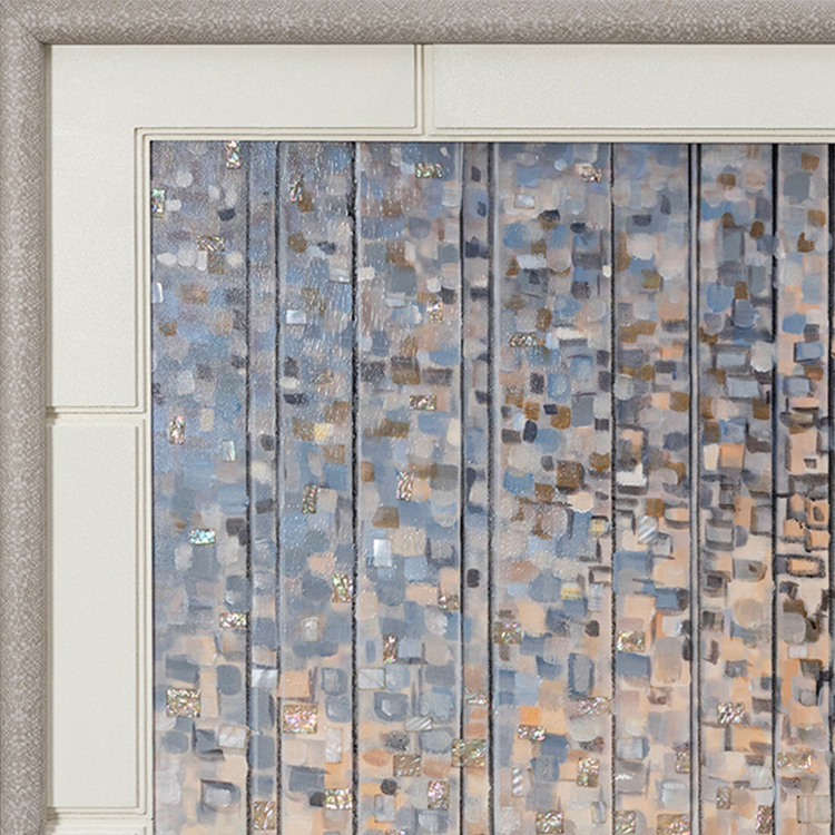 TY ART SPACE Handmade Mixed Media Wall Art Panel Luxury Home Decor for Interior Design