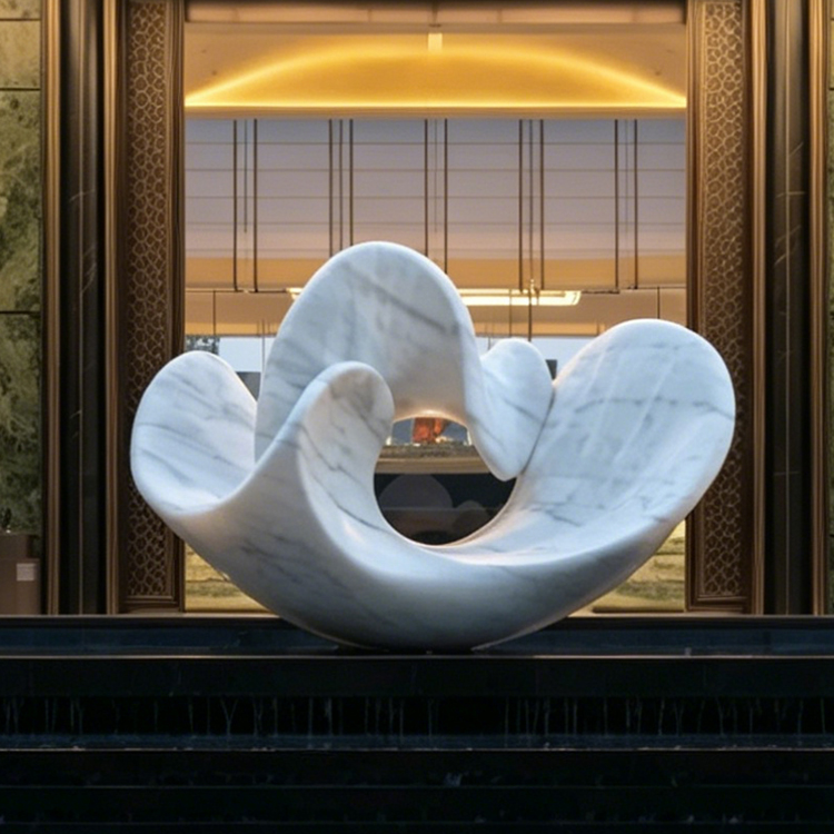 Commercial Spaces Outdoor Garden Abstract Stainless Steel Sculpture