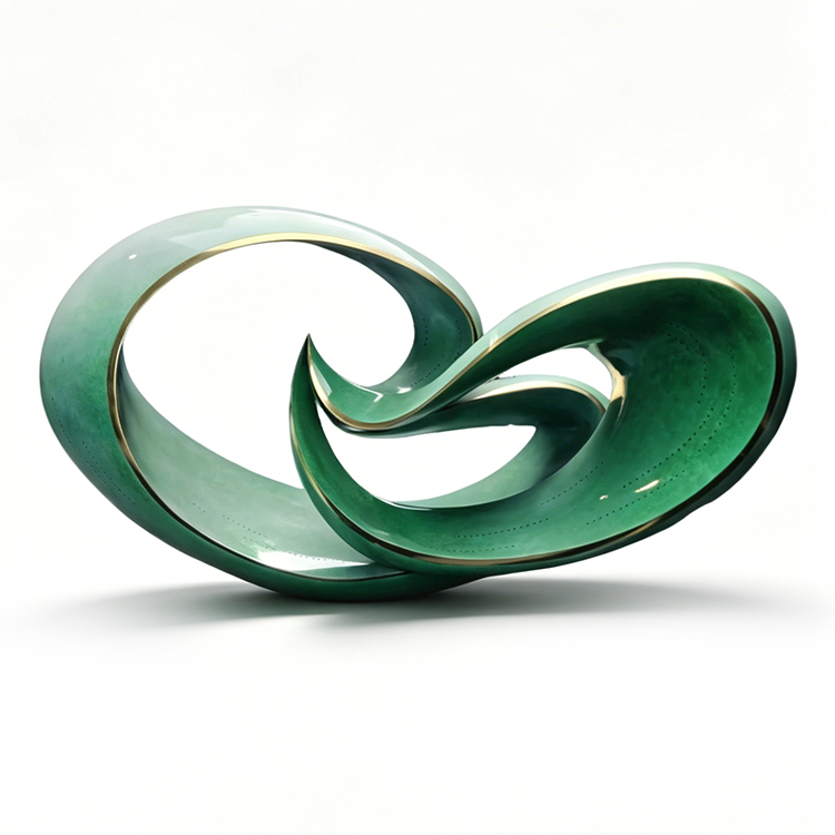 Modern Hotel Outdoor Fashion Contemporary Metal Artwork Sculpture