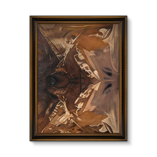 TY ART SPACE 3D Textured Hand-painted Wall Art Panel Home Decor Custom Support 