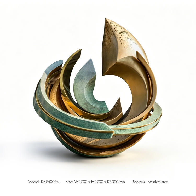  TY ART SPACE 3D Sculpture Customized Home Decor Outside Installation